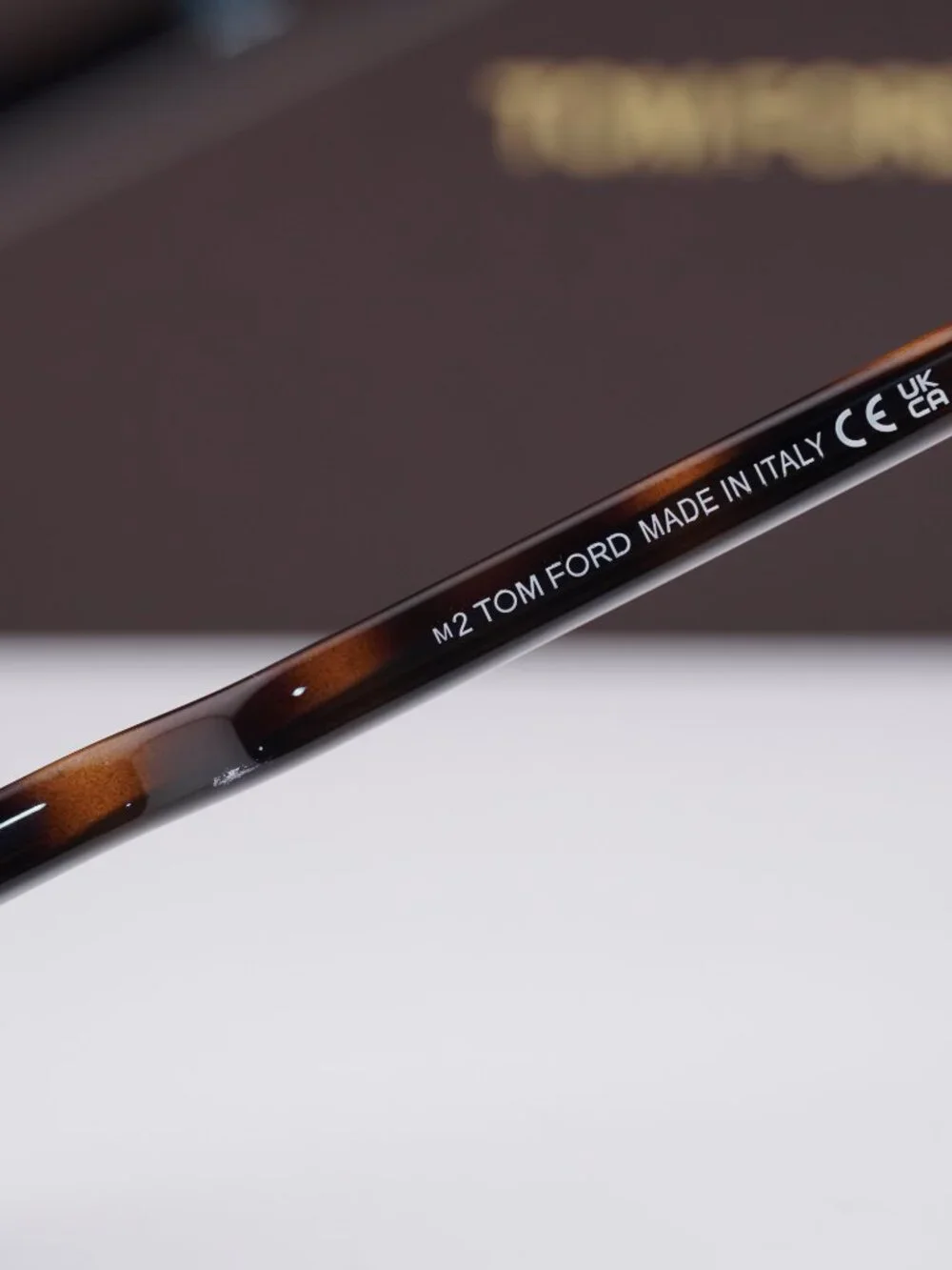 Tom Ford FT1119-D 52N Browline Sunglasses - Dark Havana \ Green